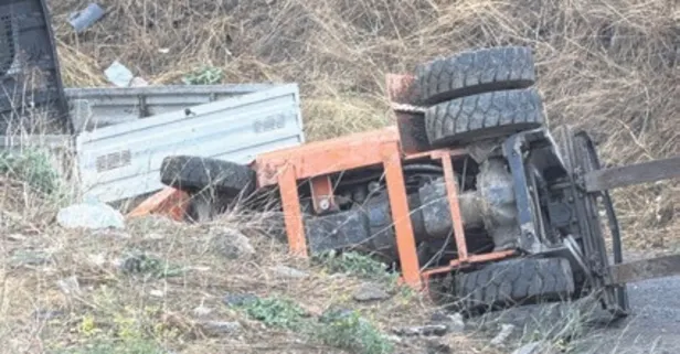 18 yaşındaki Yasin forklift aracının altında kalarak hayatını kaybetti!