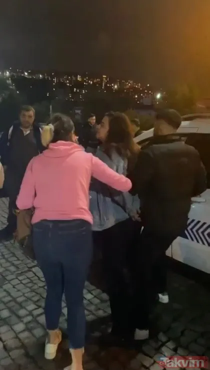 İstanbul Kağıthane’de alkollü kadın sürücü, polise zor anlar yaşattı... Küfür kıyamet
