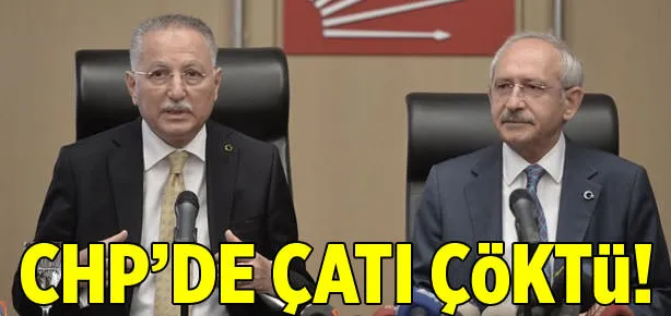 CHP’de ’çatı’ çöktü