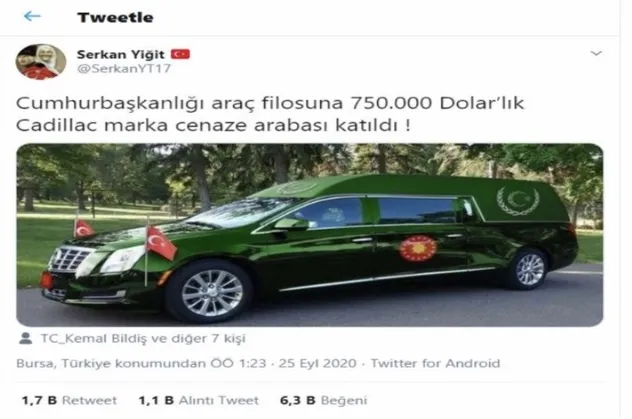 Cadillac marka cenaze aracı yalanının 4 ayağı: Mine Kırıkkanat, CHP’li İBB üyeleri, karanlık kutu Oda TV ve kullanışlı bir fedai