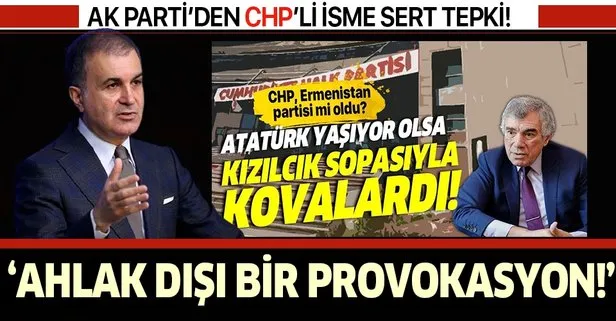 AK Parti'den CHP'li isme sert tepki!