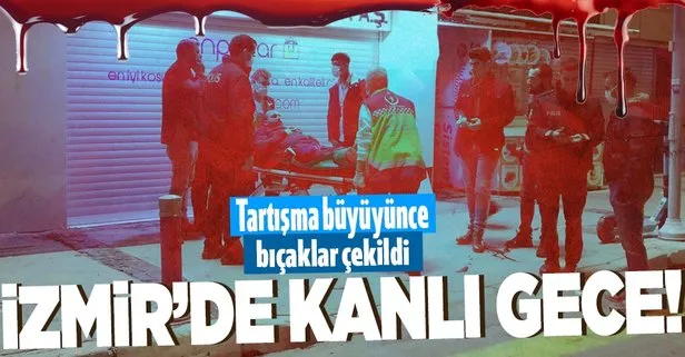 Son dakika: İzmir’de gece yarısı çıkan kavgada kan aktı! 1’i ağır 2 kişi yaralandı