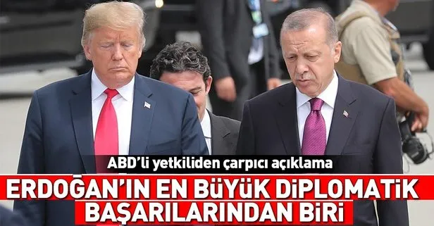 ABD’li yetkiliden çarpıcı açıklama: Erdoğan’ın en büyük diplomatik başarılarından
