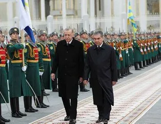 Başkan Erdoğan Türkmenistan’da
