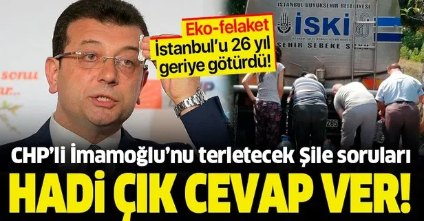 ’Eko-felaket’in ardından Prof. Dr. Birpınar’dan CHP’li Ekrem İmamoğlu’na ’Şile’ soruları!