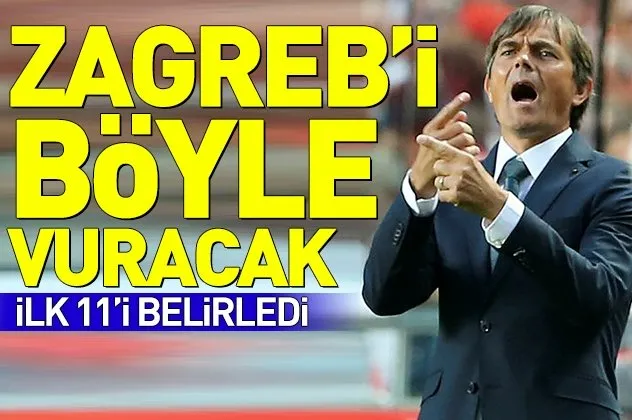 Fenerbahçenin Dinamo Zagreb 11i!
