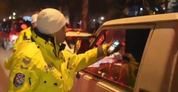 Yılbaşı denetimleri: 436 bini aşkın sürücüye ceza