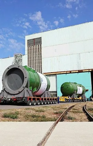 Atommash, Akkuyu NGS'nin ilk ünitesi için üretilen reaktör basınç kabını Türkiye'ye gönderdi! Tam 3 yılda üretildi