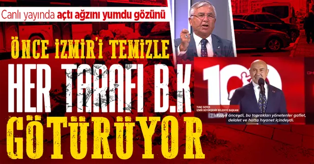 Mesut Hakkı Caşın'dan Tunç Soyer'e olay sözler: Önce İzmir'i temizle her taraf leş gibi