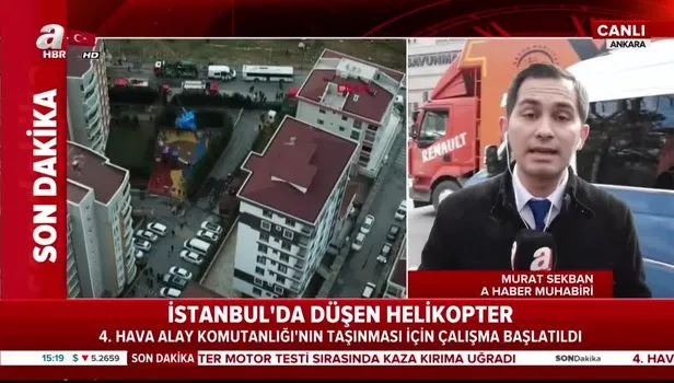 Son dakika: İstanbul Çekmeköy'deki askeri helikopter neden düştü?