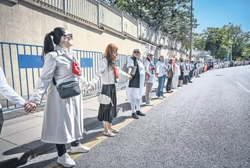 Gazze’ye destek zinciri