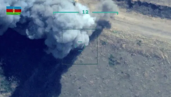 Azerbaycan ordusu Ermeni birliklerini dağıtmaya devam ediyor! 2 tank yok oldu-3