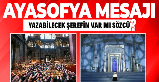 Diyanet İşleri Başkanı Ali Erbaş'tan camide sohbet: Ayasofya'nın yeniden müminlerle buluşması vesilesiyle sevinç yaşadık