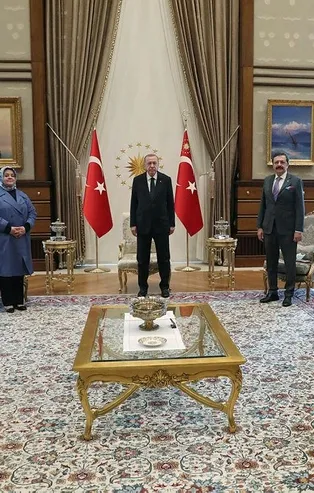 Son dakika: Başkan Erdoğan'dan Külliye'de önemli kabuller
