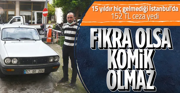 İstanbul'a 15 yıldır hiç gelmedi! Geçmediği Yavuz Sultan Selim Köprüsü ve Kuzey Çevre Otoyolu'ndan 152 lira ceza yedi