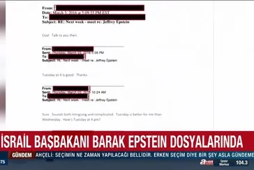 Epstein belgelerinde ''MOSSAD'' izi
