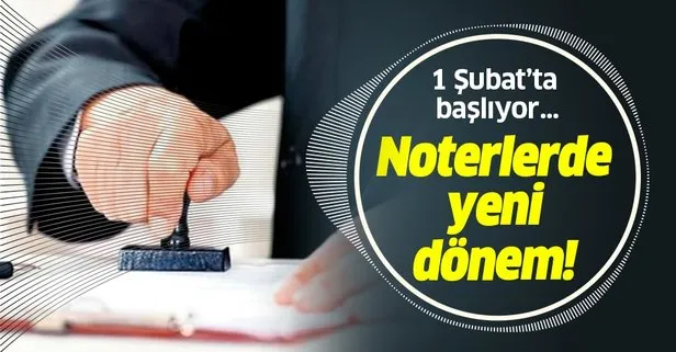 Noterlerde Yeni Donem 1 Subat Ta Basliyor Takvim