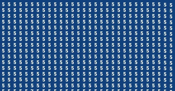 ZEKA TESTİ: Gizli 7 nerede? Sadece dikkatli gözler görebilir