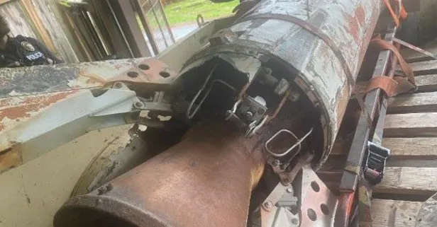 ABD'de bir evin garajından nükleer roket çıktı!