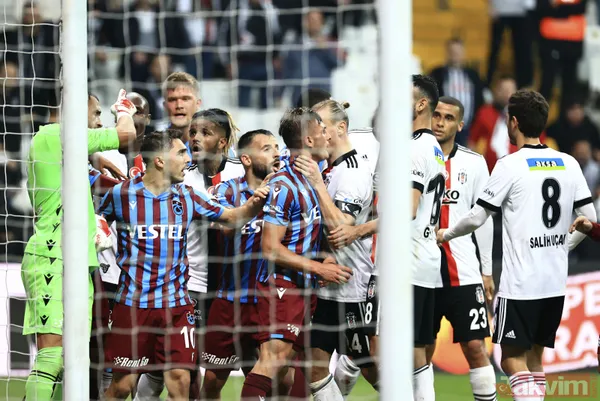 Derbi bitti ortalık karıştı! Beşiktaş Trabzonspor maçı sonrası Uğurcan Çakır'a kırmızı kart... - 45