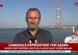 Son dakika: 1915 Çanakkale Köprüsü'nde geçici çalışma halatı montajı başladı