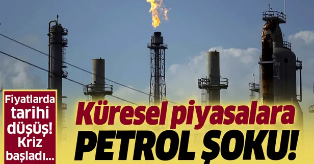 Küresel piyasalara 'petrol' şoku! Petrol fiyatlarındaki sert düşüş sonrası piyasalar tarihin en negatif başlangıçlarından birini yaptı