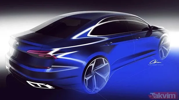 2019 Volkswagen Passat ortaya çıktı! İşte yeni Passat'ın ilk görselleri