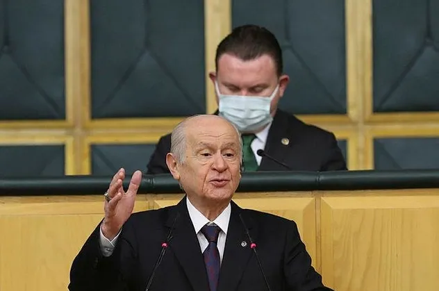 Son dakika: MHP lideri Devlet Bahçeli: Bugün karşımıza yeniden çıkanlar dün İzmir'den denize dökülenlerdir