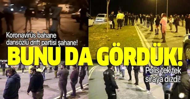 Son dakika: Antalya’da şoke eden görüntüler! Dansözlü drift partisine polis baskını: 51 kişiye ceza