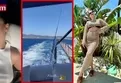 Fahriye Evcen tatilden peş peşe paylaştı! Sere serpe uzandığı poz ortalığı salladı