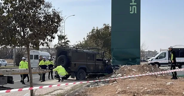 Şanlıurfa'da özel harekat polislerini taşıyan zırhlı araç kaza yaptı: 6 yaralı