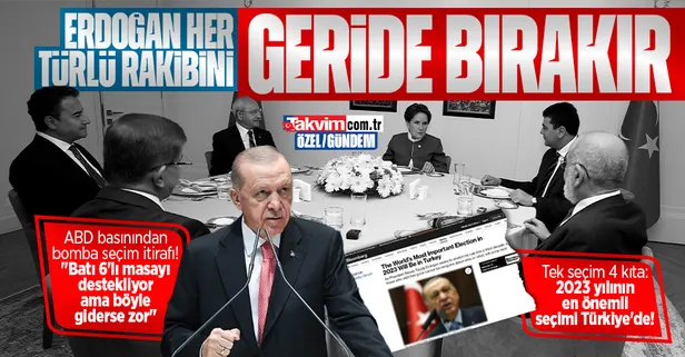 ABD medyasından dikkat çeken Türkiye analizi: 2023 yılının en önemli seçimi! "Erdoğan her türlü rakibini geride bırakabilir"