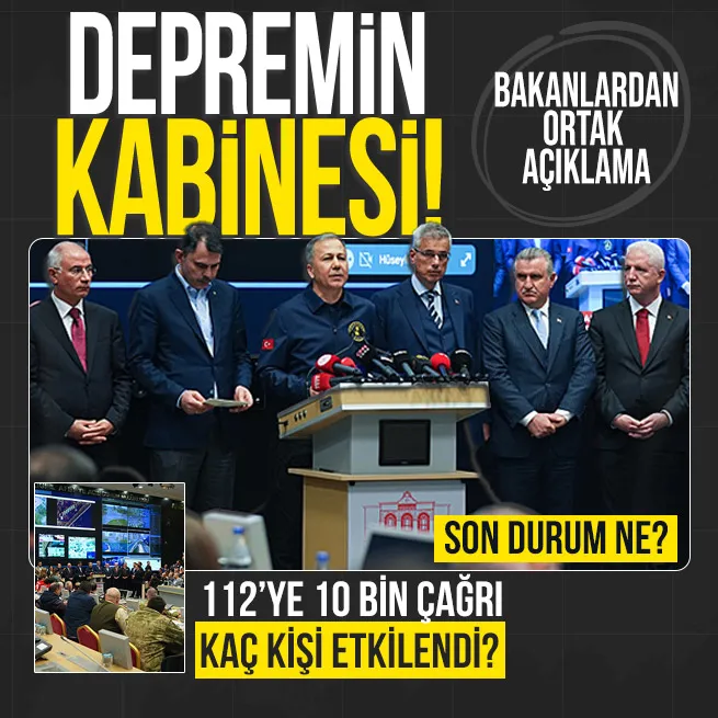 İstanbulda deprem kabusu: Kabineden ortak açıklama! Son durum ne? | Tüm birimler alarmda