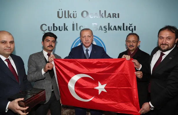 Başkan Erdoğan, Ülkü Ocakları’nın çay davetine icabet etti-3