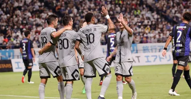Paris Saint Germain Osaka’yı 6 golle geçti! Yeni Paris ışık saçıyor