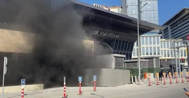 İstanbul Finans Merkezi’nde korkutan yangın