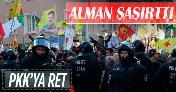 Alman da PKK’yı reddetti