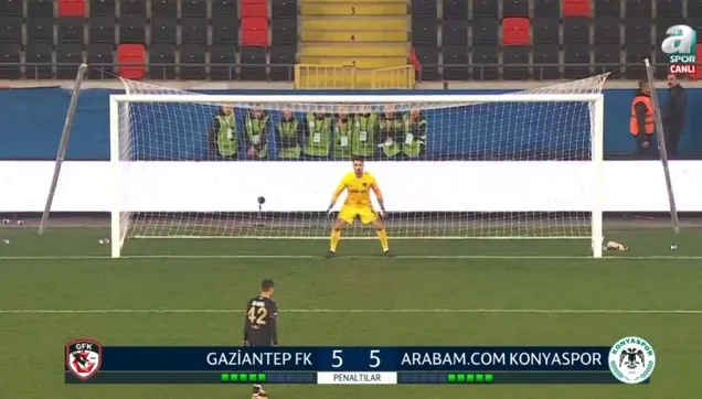 PENALTILAR I Gaziantep FK  7 - 6 Konyaspor