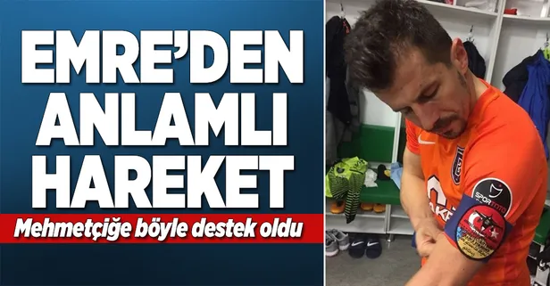 Emre Belözoğlu'ndan anlamlı hareket