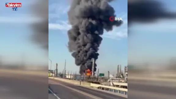 ABD’de petrol rafinerisinde dev patlama