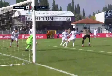 GOL | Karacabey Belediye Spor 0-2 Kocaelispor - Ahmet Sagat