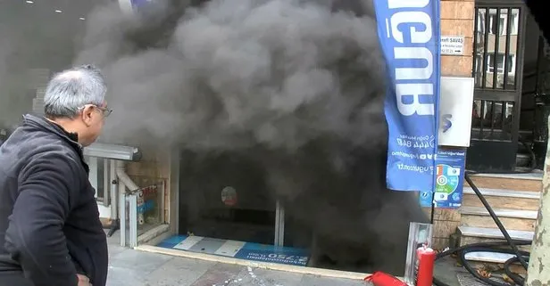 Sarıyer’de yangın paniği! Sokağa döküldüler