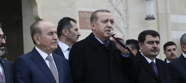 Erdoğan Fatma Fitnat Hanım Camii'ni açtı