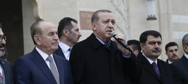 Erdoğan Fatma Fitnat Hanım Camii’ni açtı