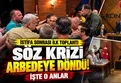 Konyaaltı Meclisi’nde arbede anları kamerada