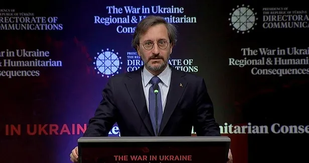 Cumhurbaşkanlığı İletişim Başkanı Fahrettin Altun'dan Ukrayna'da Savaş Konferansı'nda flaş açıklamalar-3