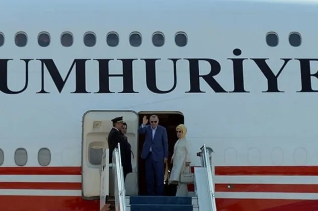 Başkan Erdoğan Tacikistan'a ulaştı
