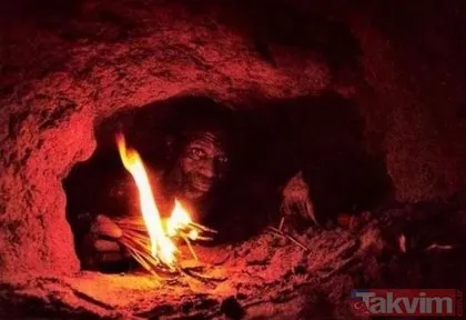 Dev pitonun yuvasına girdi! Böylesi daha önce hiç görülmedi ölümü göze aldı