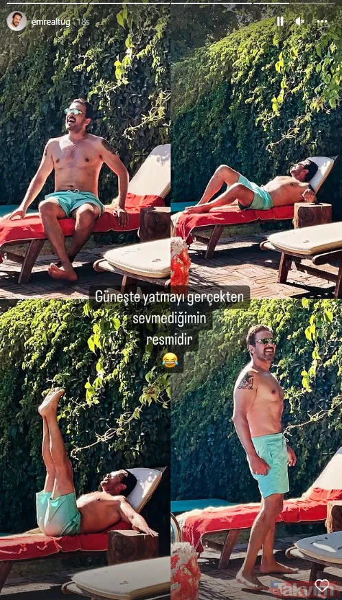 Sen misin fizik şov yapan! Emre Altuğ 12 kilo verdi plajda ceylan gibi gezdi! Eski eşi Çağla Şıkel kadar etkili olmasa da... - 8