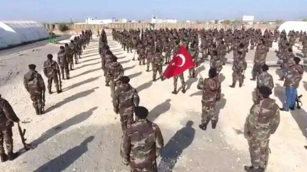 ÖSO'nun Türkmen komandoları Afrin yolunda-1